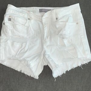 Justusa white shorts